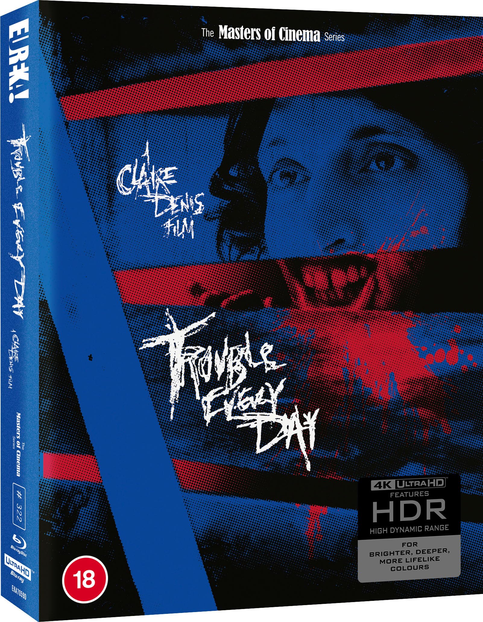 TROUBLE EVERY DAY (Masters of Cinema) Limited Edition 4K Ultra-HD & Blu-ray Dual Format [Region B]