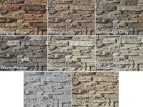 Miniatura 8 de Paneles de revestimiento de pared de imitación de poliuretano de alta densidad para decoración interior y exterior  Panel de revestimiento de piedra