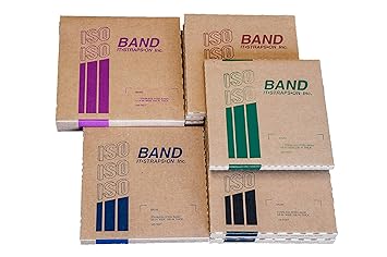 ISO LG171 Type 201 Stainless Steel Lite Gauge Band, 5/8