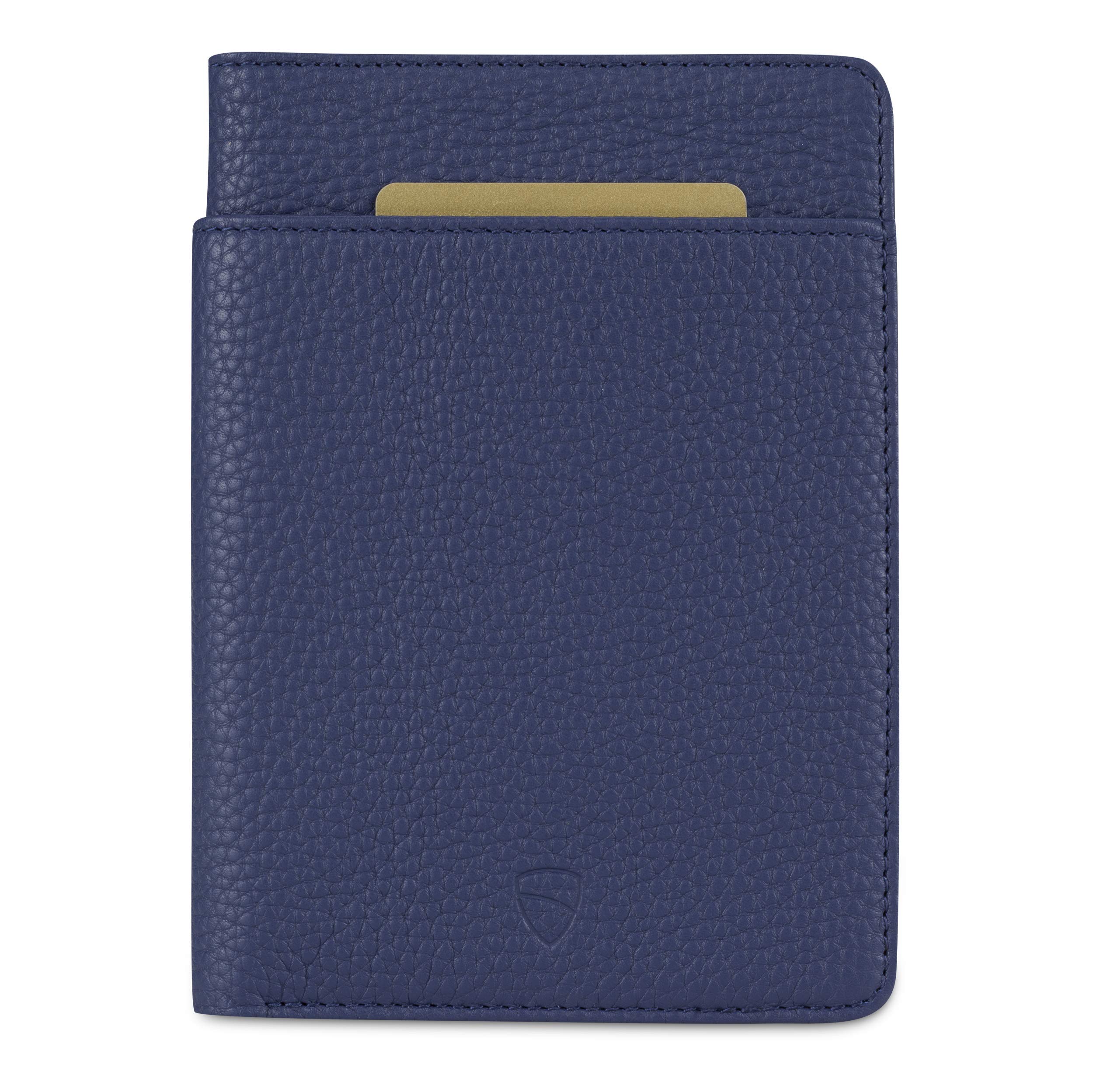 Vaultskin KENSINGTON Porta Passaporto in Pelle con RFID | Porta passaporto sottile, scomparti per carte, organizer da viaggio, pelle, protezione RFID