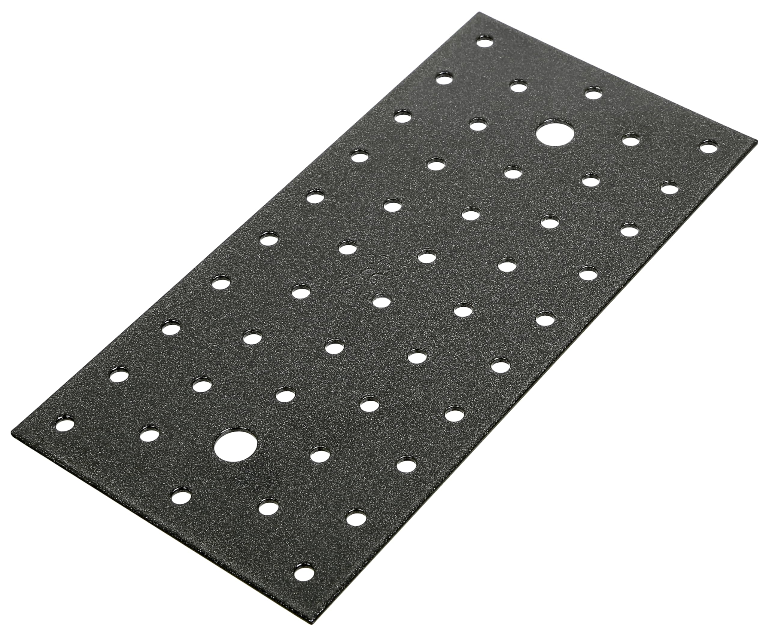 Alberts 822361 DURAVIS® Plaque multi-trous | couleur rouille, à couche duplex | taille 200 x 100 x 2 mm | kit de 25