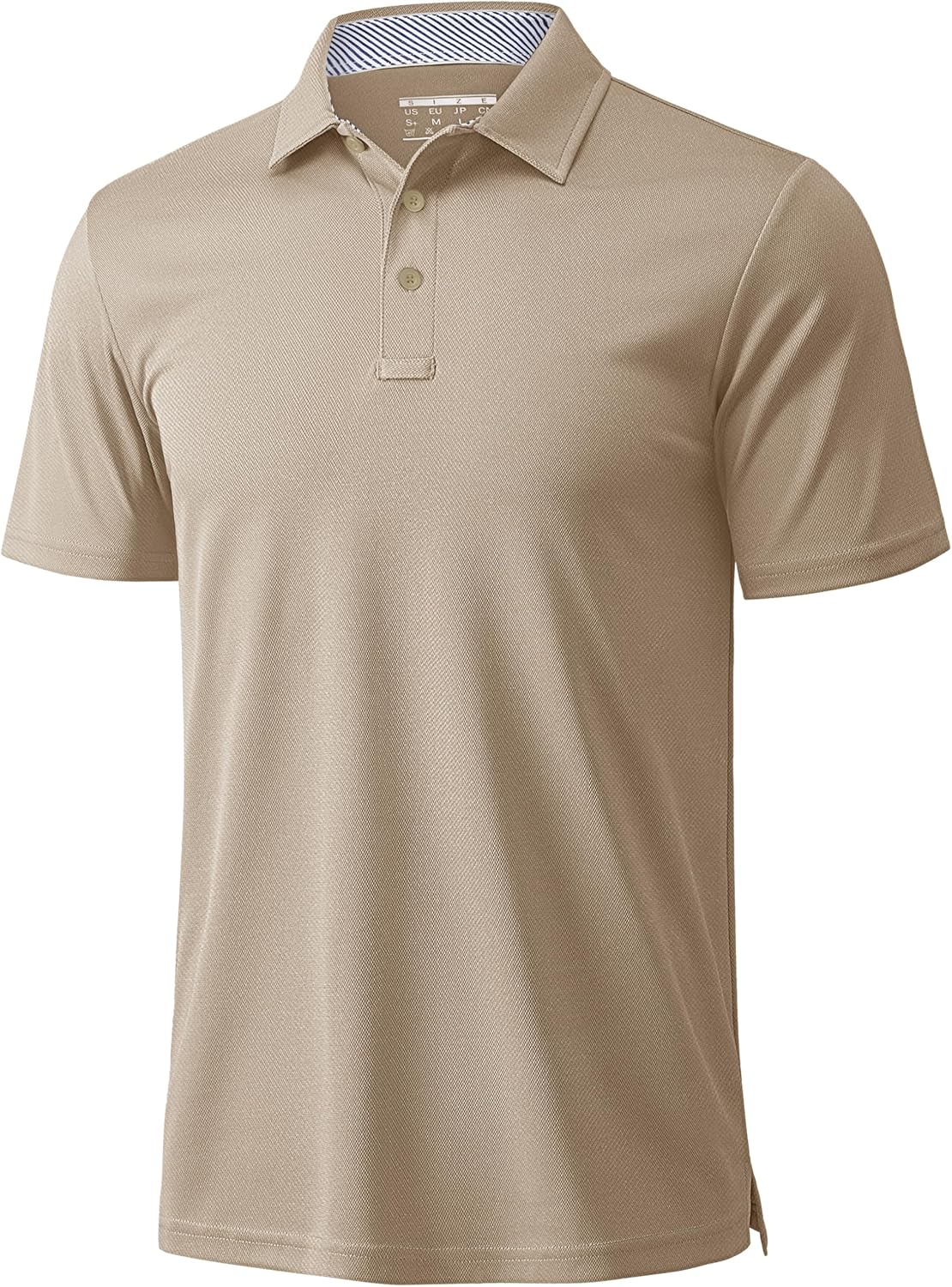 MAGCOMSEN Mens Polo Shirts Short Sleeve Moisture Wicking Performance Collared Shirt Athletic Casual Golf Polos