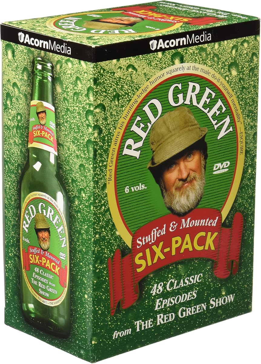 Red Green Stuffed and Mounted Six Pack