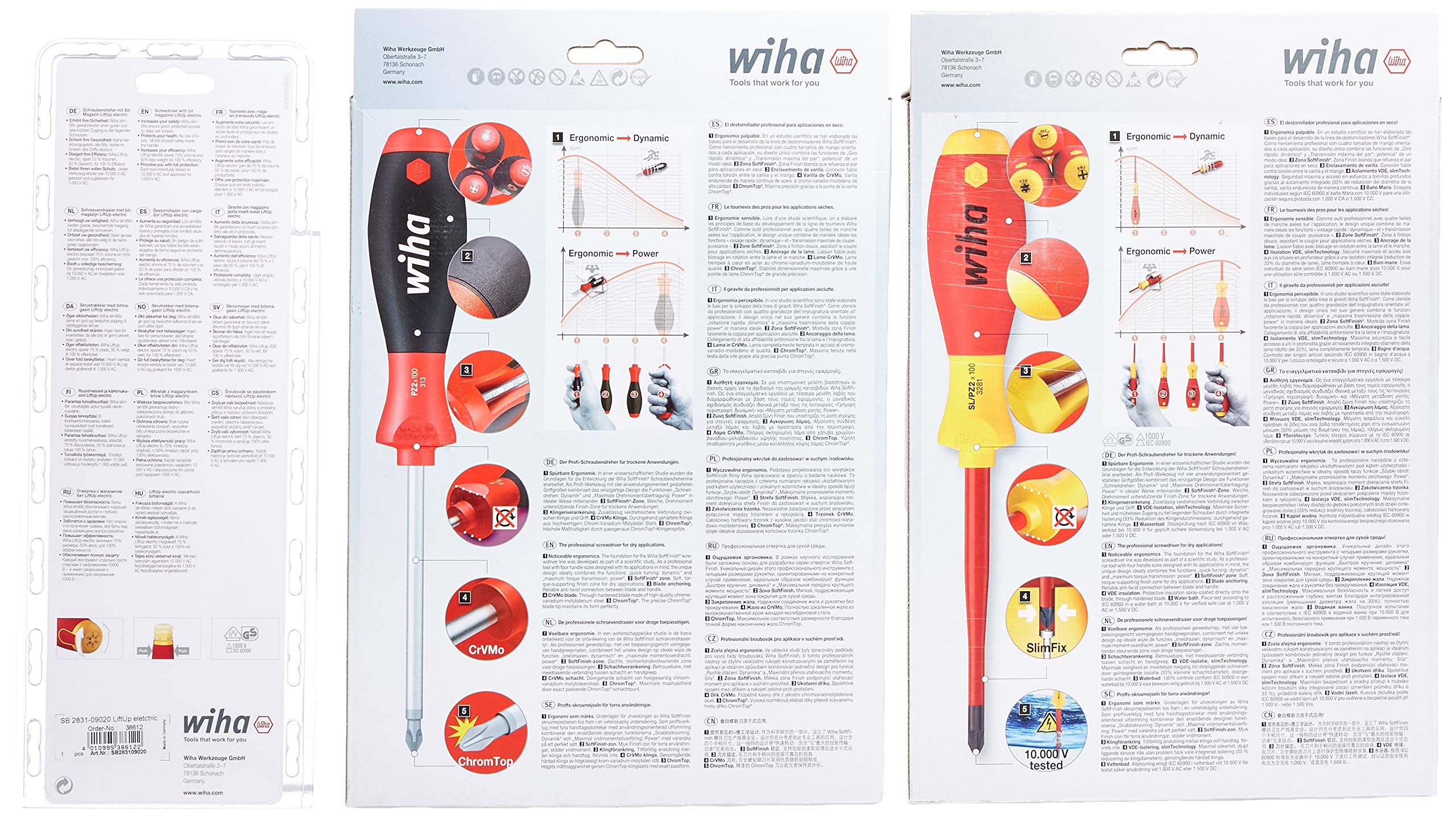 WIHA 43257 - Destornillador 6990 PVH Screwdriver 2 Ref. 6990119