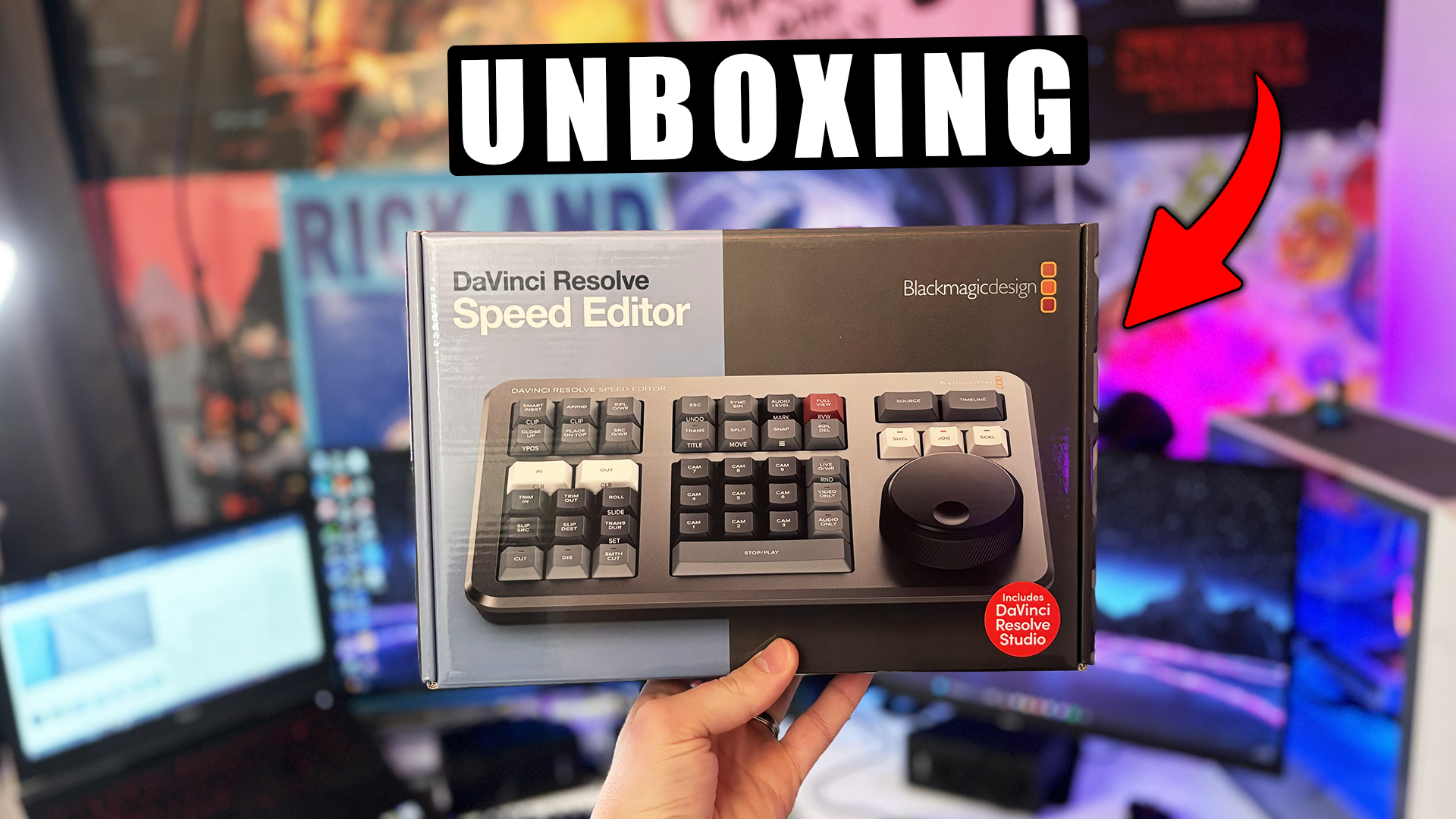 Watch Unboxing of Davinci Resolve Speed Editor! on Amazon Live