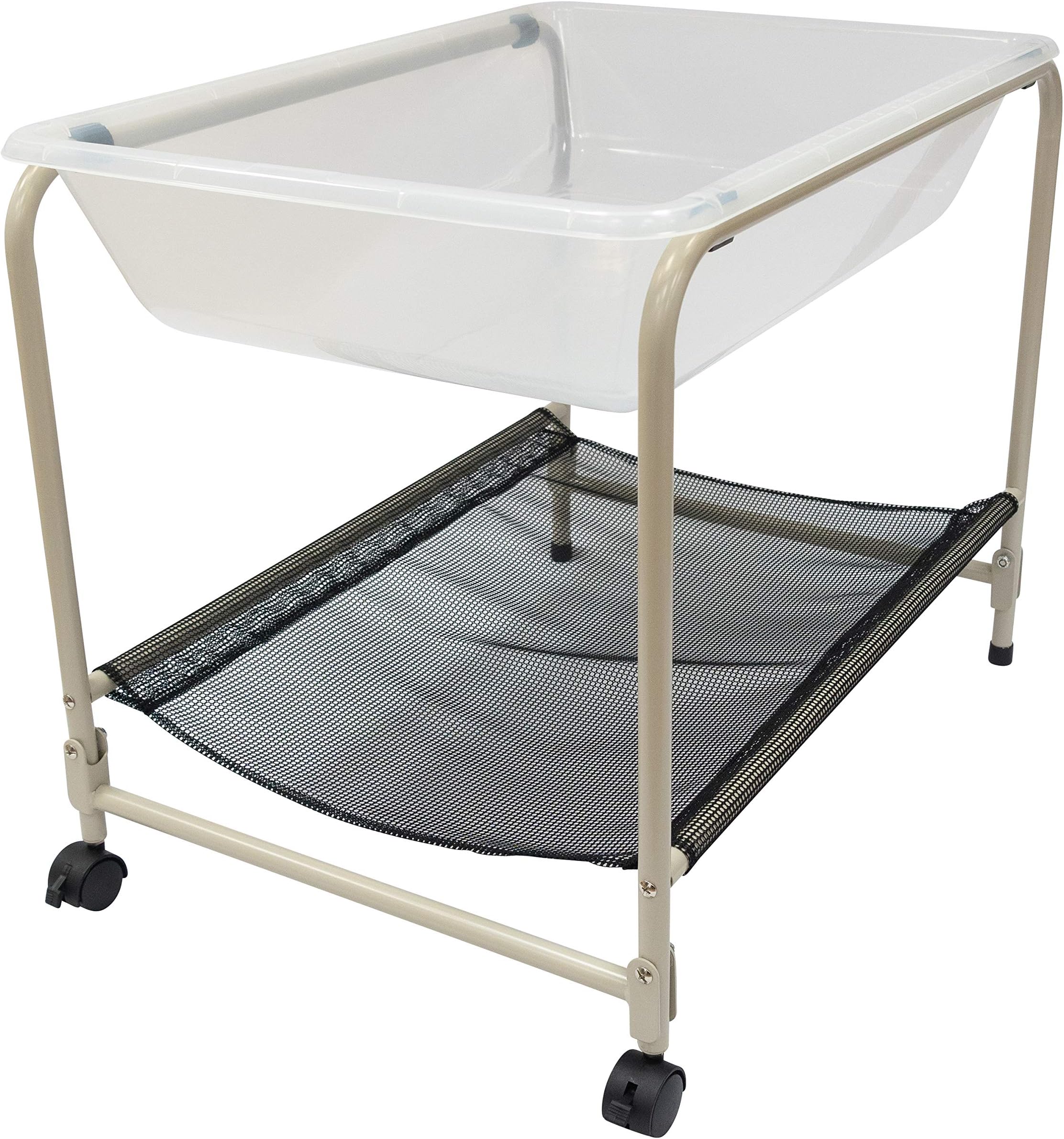 edxeducation Water Tray and Stand | Portable Sand and Water Table | Toddler Sensory Table | Foldable for Easy Storage