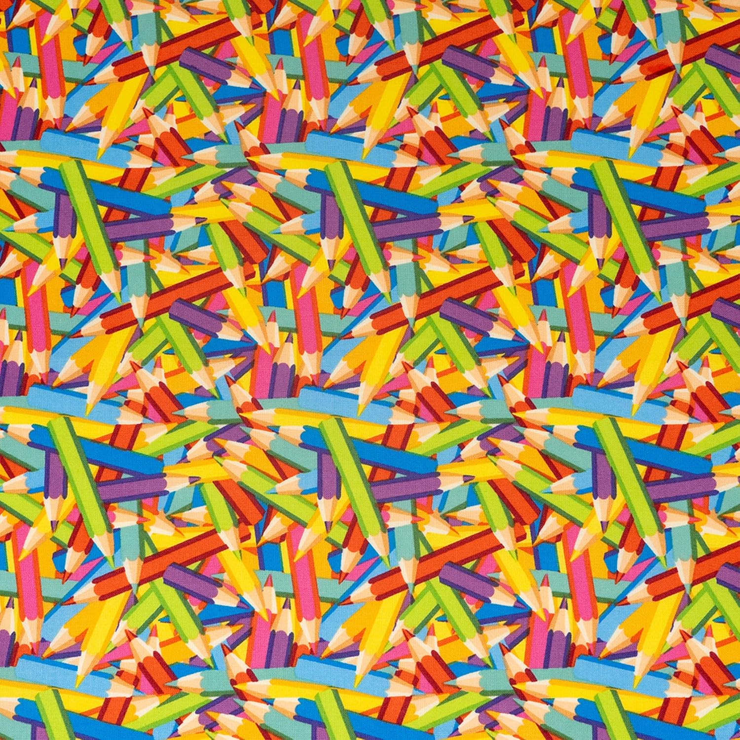 Singer, 100% Cotton,Rainbow Geo Scallops