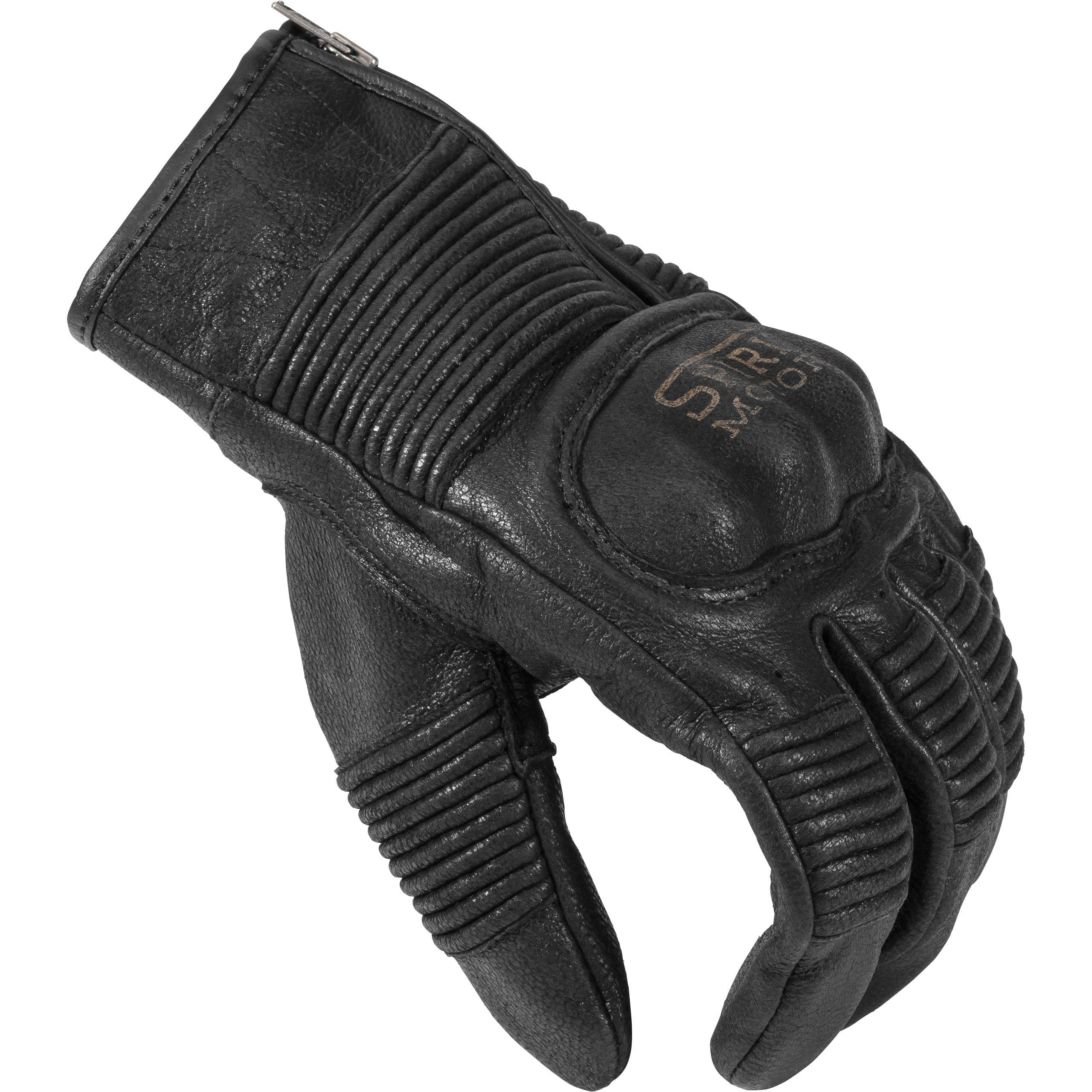 Spirit Motors Motorradhandschuhe kurz Motorrad Handschuh Lederhandschuh mit  Stretch 1.0 schwarz 10, Herren, Chopper/Cruiser, Sommer : Amazon.de: Auto &  Motorrad