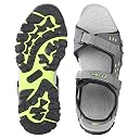 FUEL Timberland Lightweight & Comfortable Casual Sports Sandals for Mens & Boys with Anti-Skid Flexible Sole (Grey-8UK) gallery image
