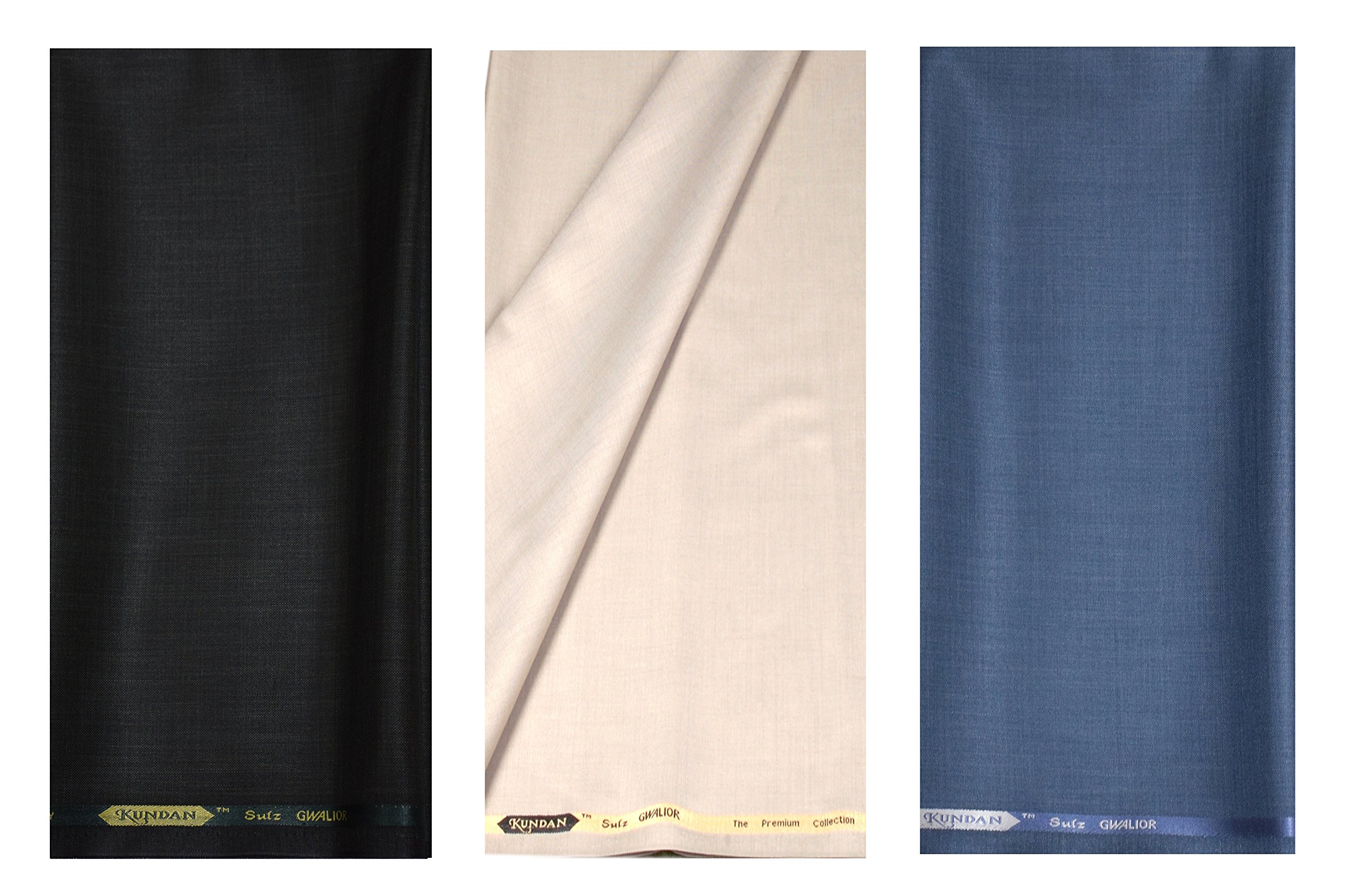 kundan sulz gwalior Men's Executive Fancy Formal Trouser Fabric Combo Set (Pack of 3 Pant Piece for Men)-picture-30