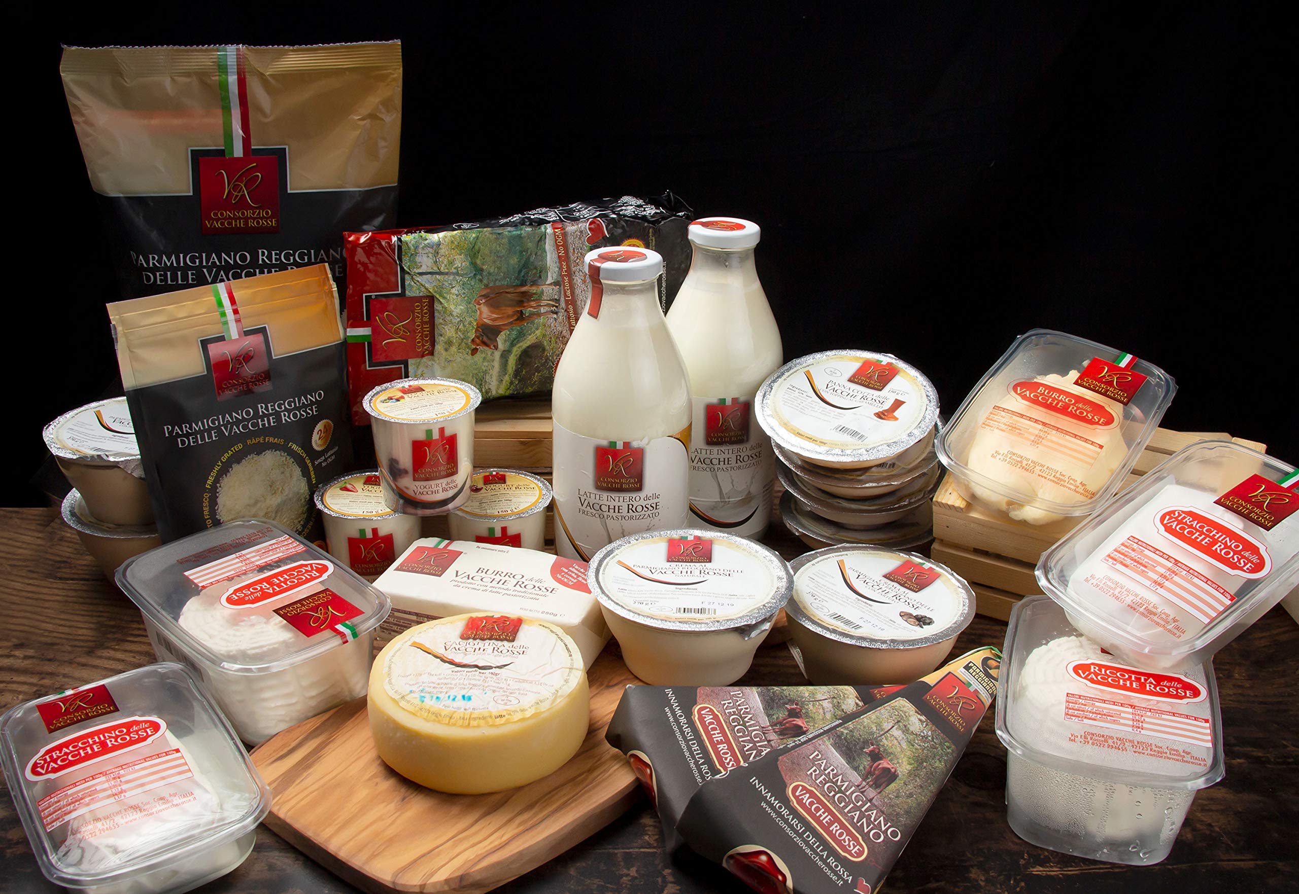 Consorzio Vacche Rosse - Parmigiano Reggiano 40 Monate Riserva - Halbrad - 17 kg