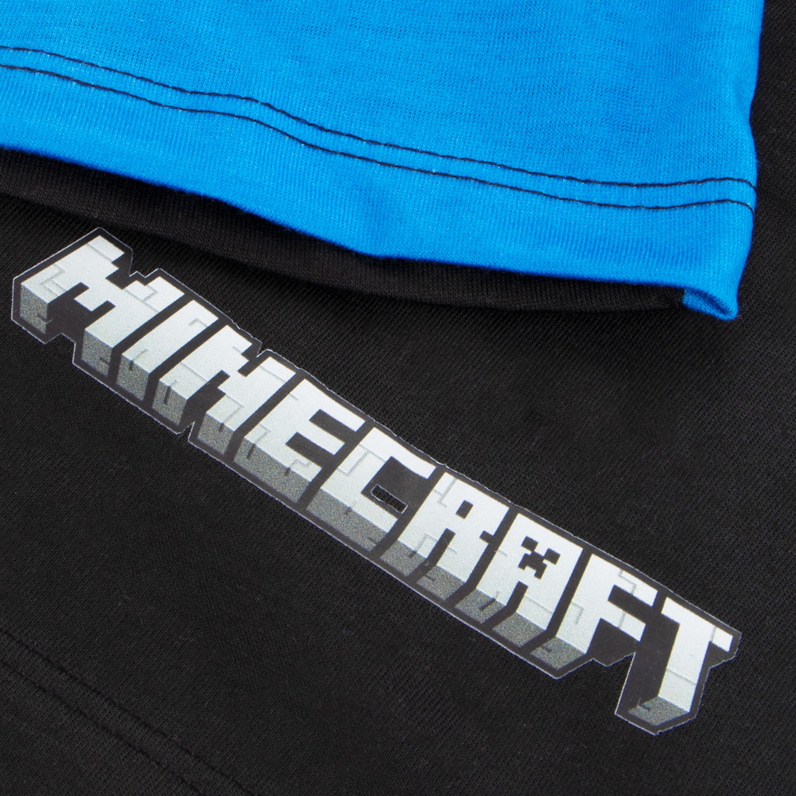 MINECRAFT Pigiama Gioco Pigiami Ragazzo | Pigiamone Corto per Ragazzi