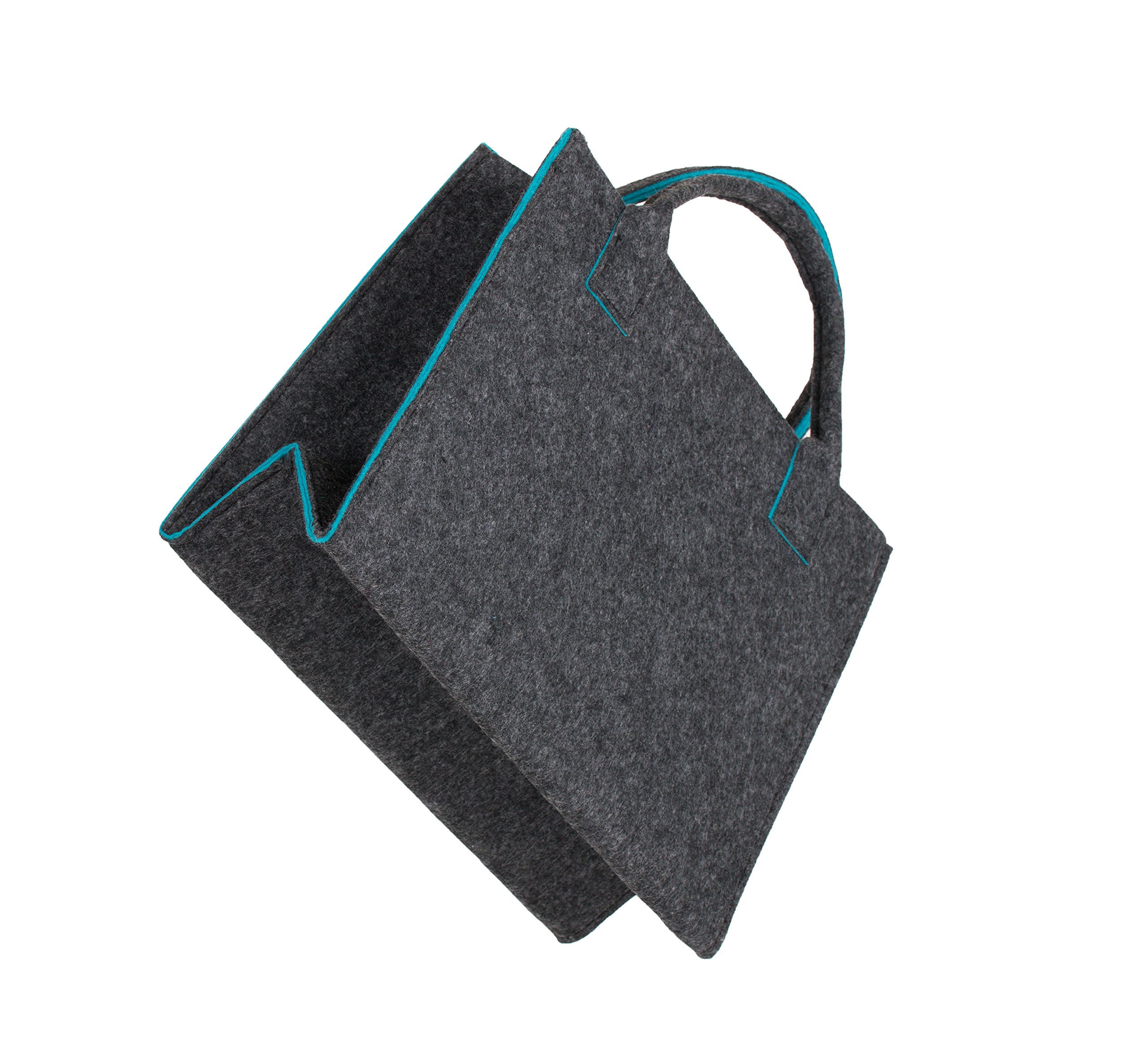 Borsa in feltro per la spesa, borsa in feltro per la spesa (giallo