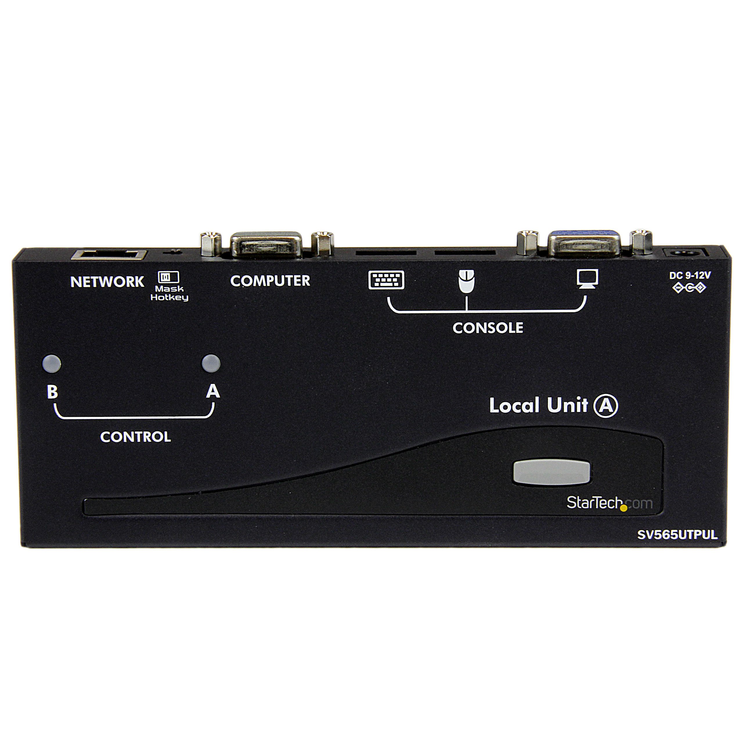StarTech.com Extendeur Prolongateur de Console KVM de 300m sur Cat5 avec VGA et USB (SV565UTPUL)