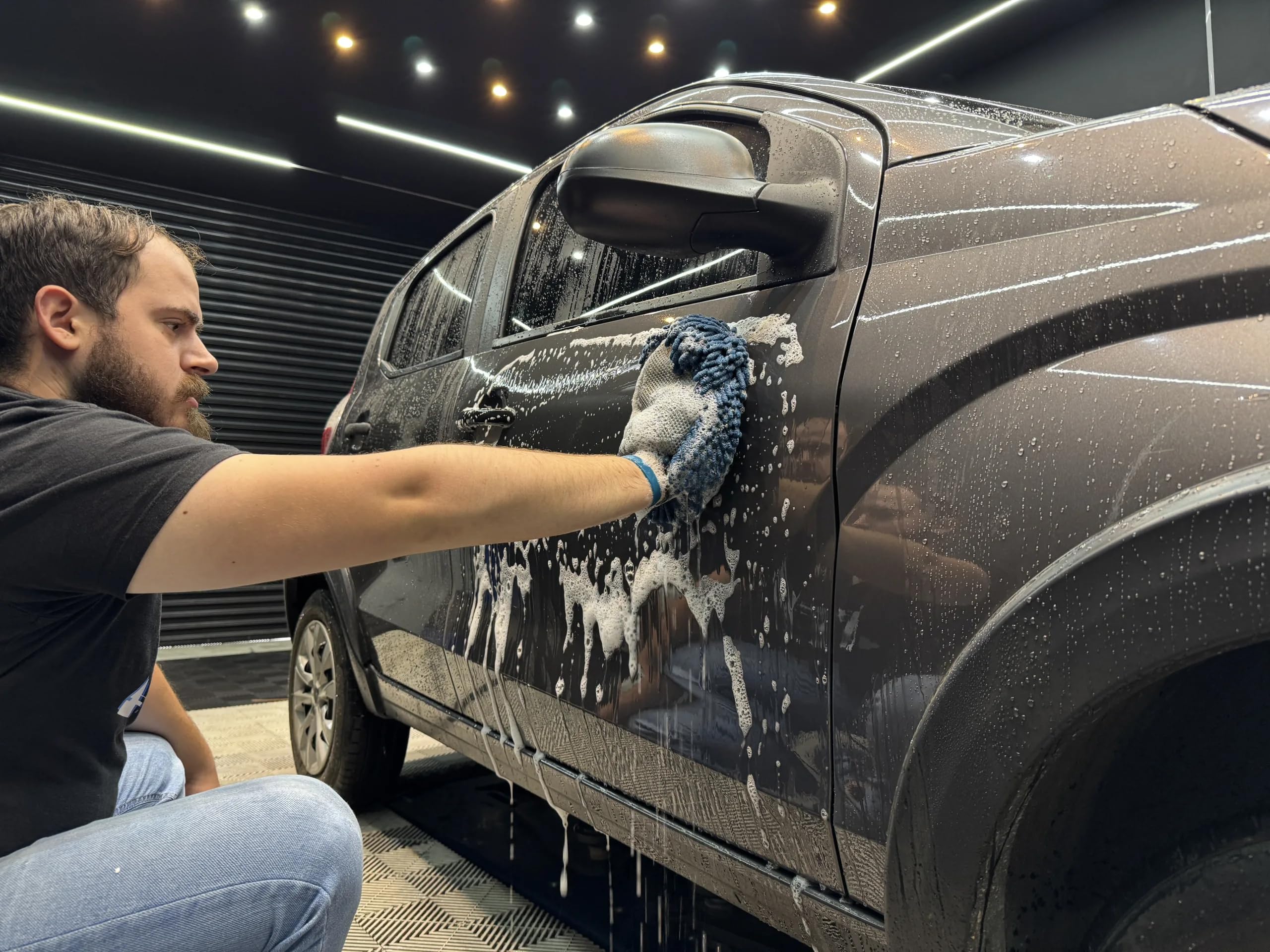Vonixx HydroxWash 500ML Lava Autos Cerámico 2 en 1, Shampu con Protección SiO2, Champú con Cera, Limpia y Protege, Alta Hidrorepelecia.
