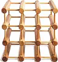 【未使用】ワインラック　天然木　12本　J.K. Adams アメリカ製 Amazon.com: J.K. Adams Wood Stackable Modular Wine Rack