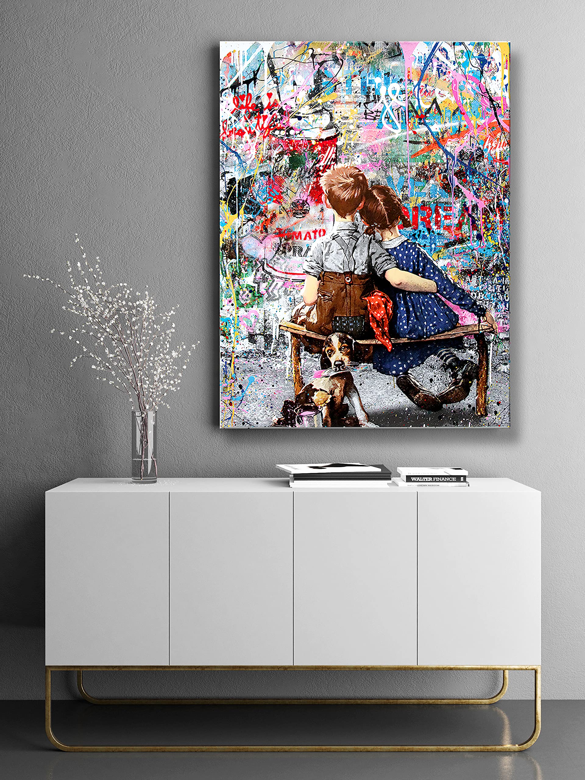 Amazon.co.jp: インテリア アートポスター 絵画 モダンアート アート