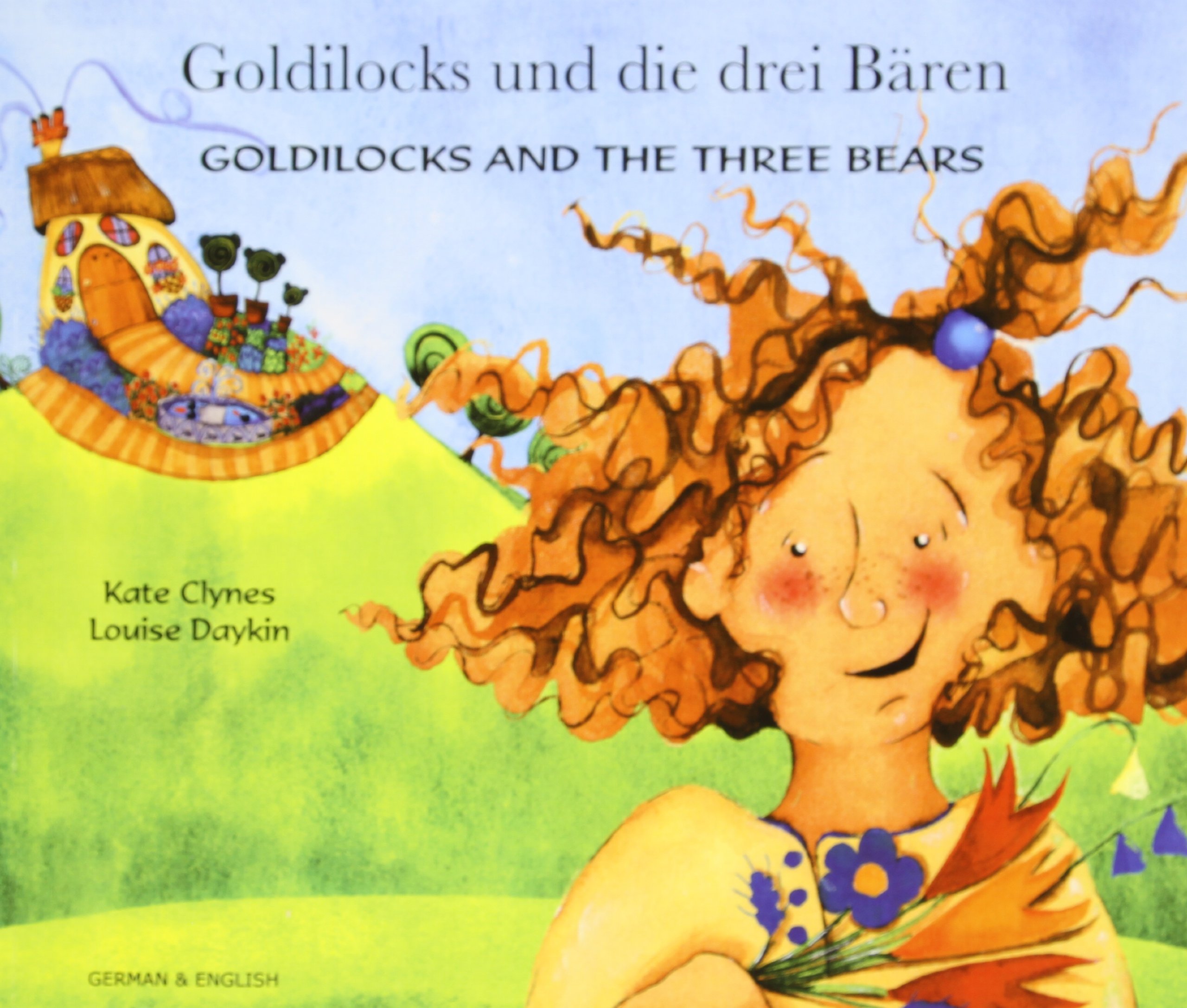 Goldilocks and the Three Bears in German and English by Kate Clynes PAPERBACK