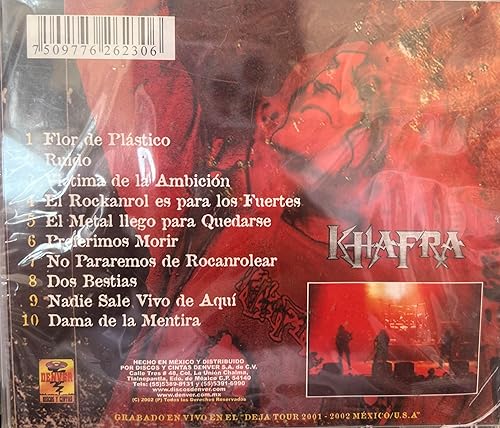 Vista 2 de Caja De Metal Enterrados En Vivo Vol.2
