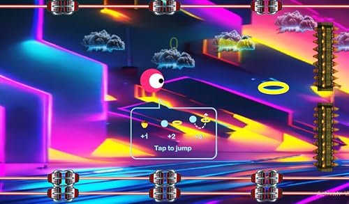 HopIn - Ring Rush - Wings of Achievement: Galactic Tap Adventure - Flappy Ball Battle Game - Flip Master Birds Simulator – vue 4