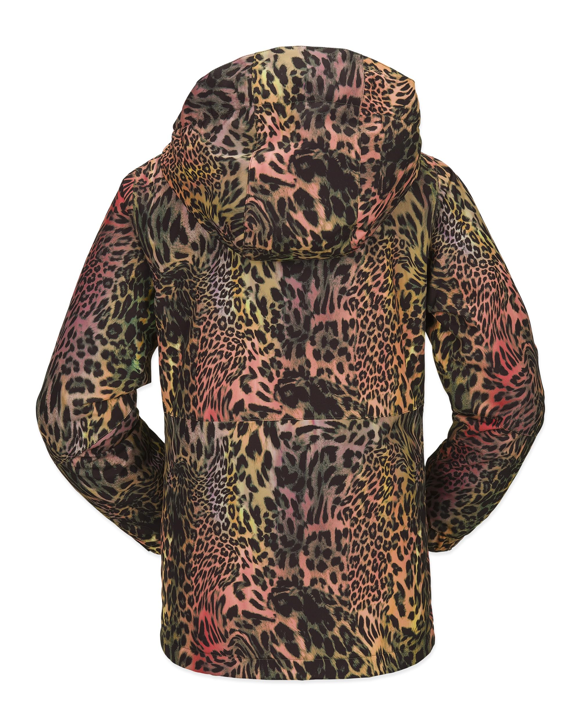 Volcom Girls' Sass'n'fras Insulated Snowboard Ski Jacket, Acid S5