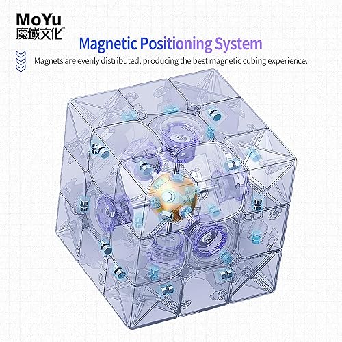 Miniatura 4 de CuberShop Moyu Super RS3M 2022 - Cubo de velocidad magnético 3x3 moyu RS3 M magnético profesional 3x3 sin adhesivo versión mejorada del Moyu RS3M