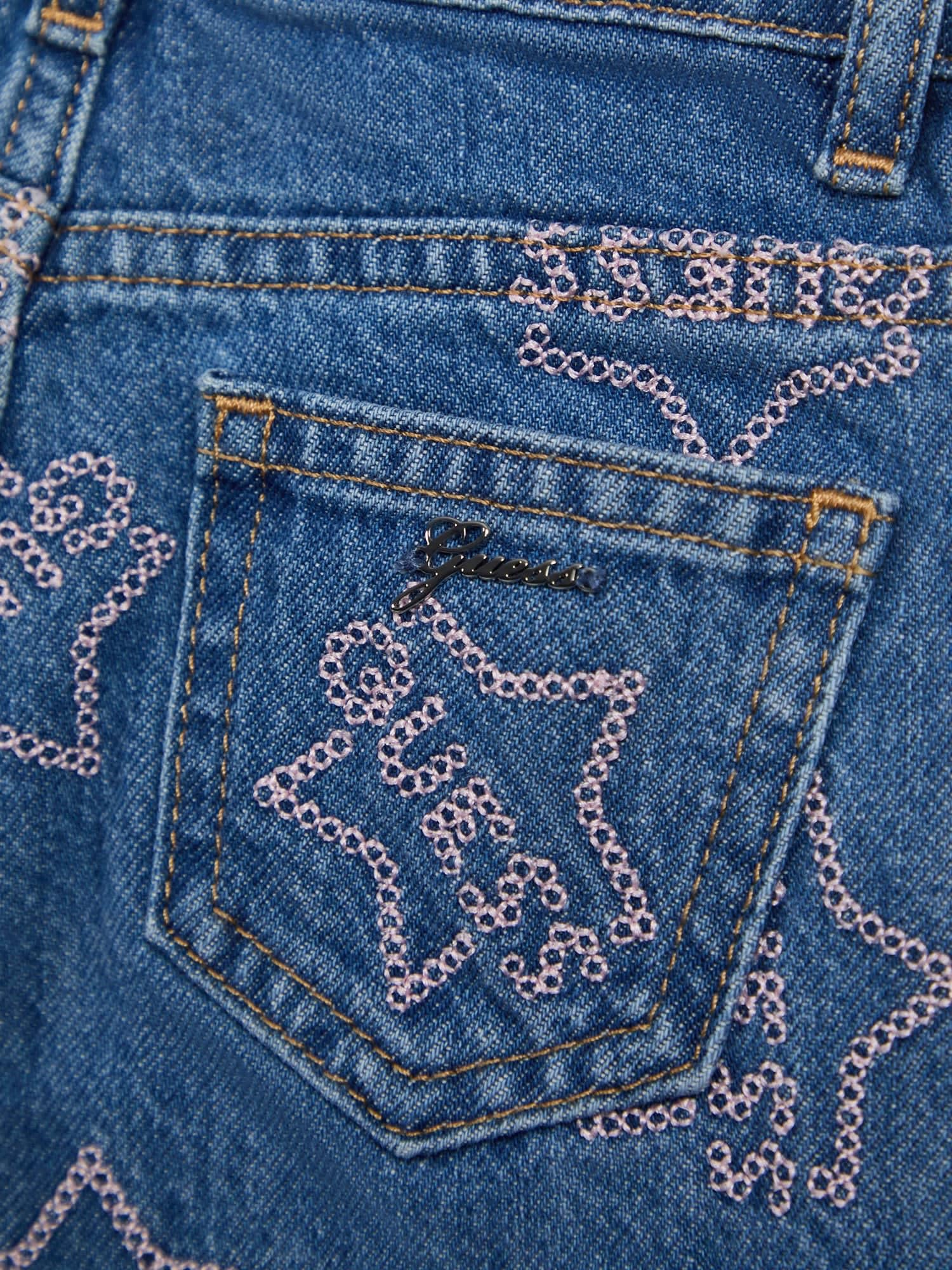 GUESS Pantalón Tejano para niña Denim c/Lavado