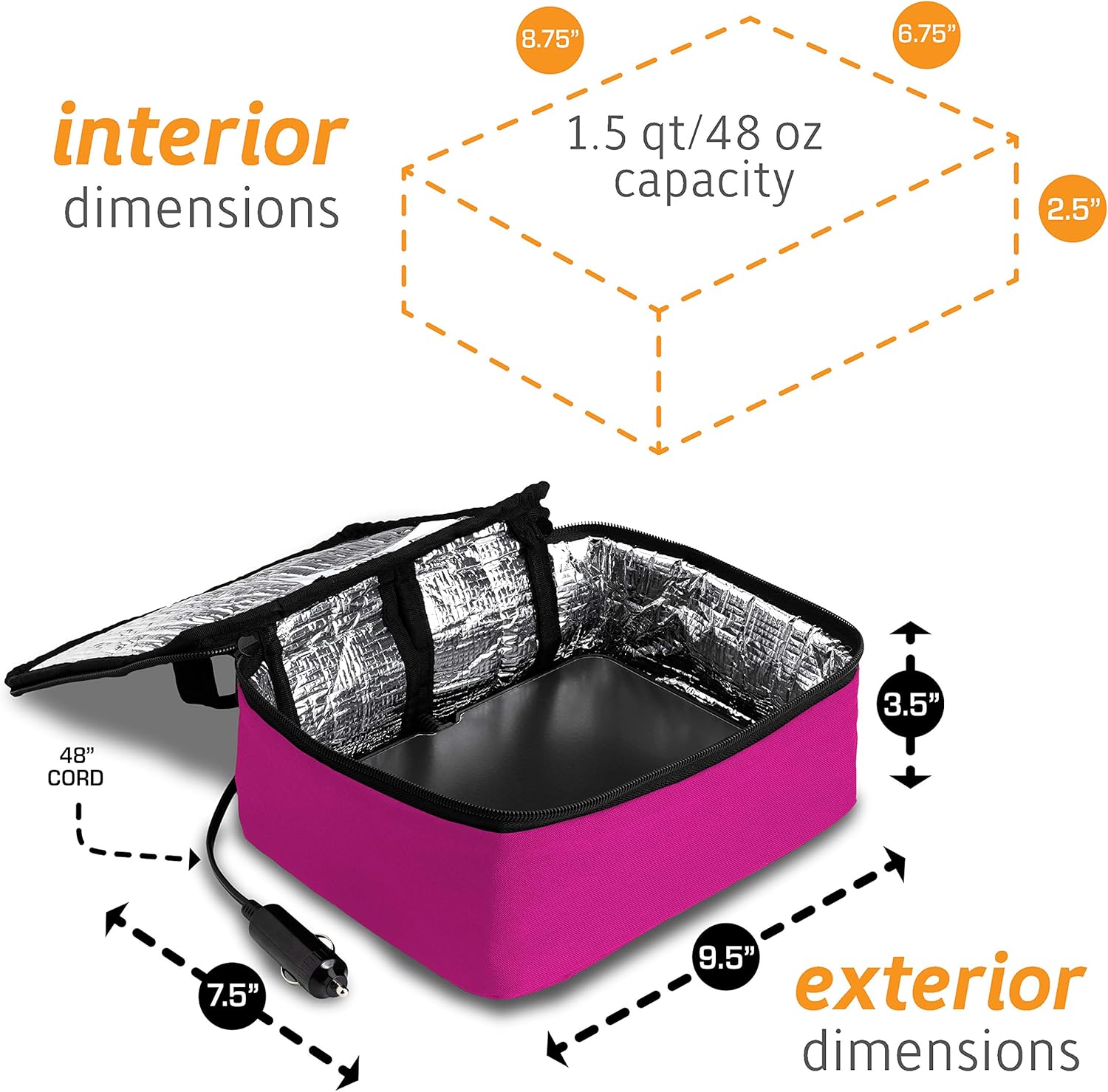 HOTLOGIC Mini - 12V Version - Pink - Image 3