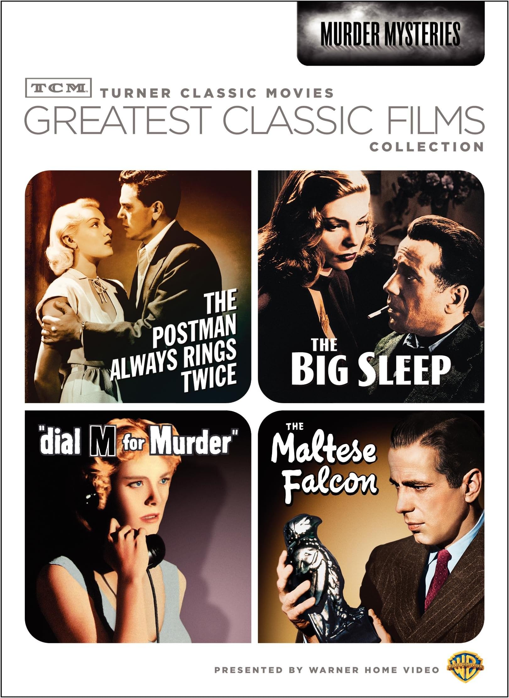 TCM Greatest Classic Films Collection: Murder Mysteries (The Maltese Falcon / The Big Sleep / Dial M for Murder / The Postman Always Rings Twice 1946)