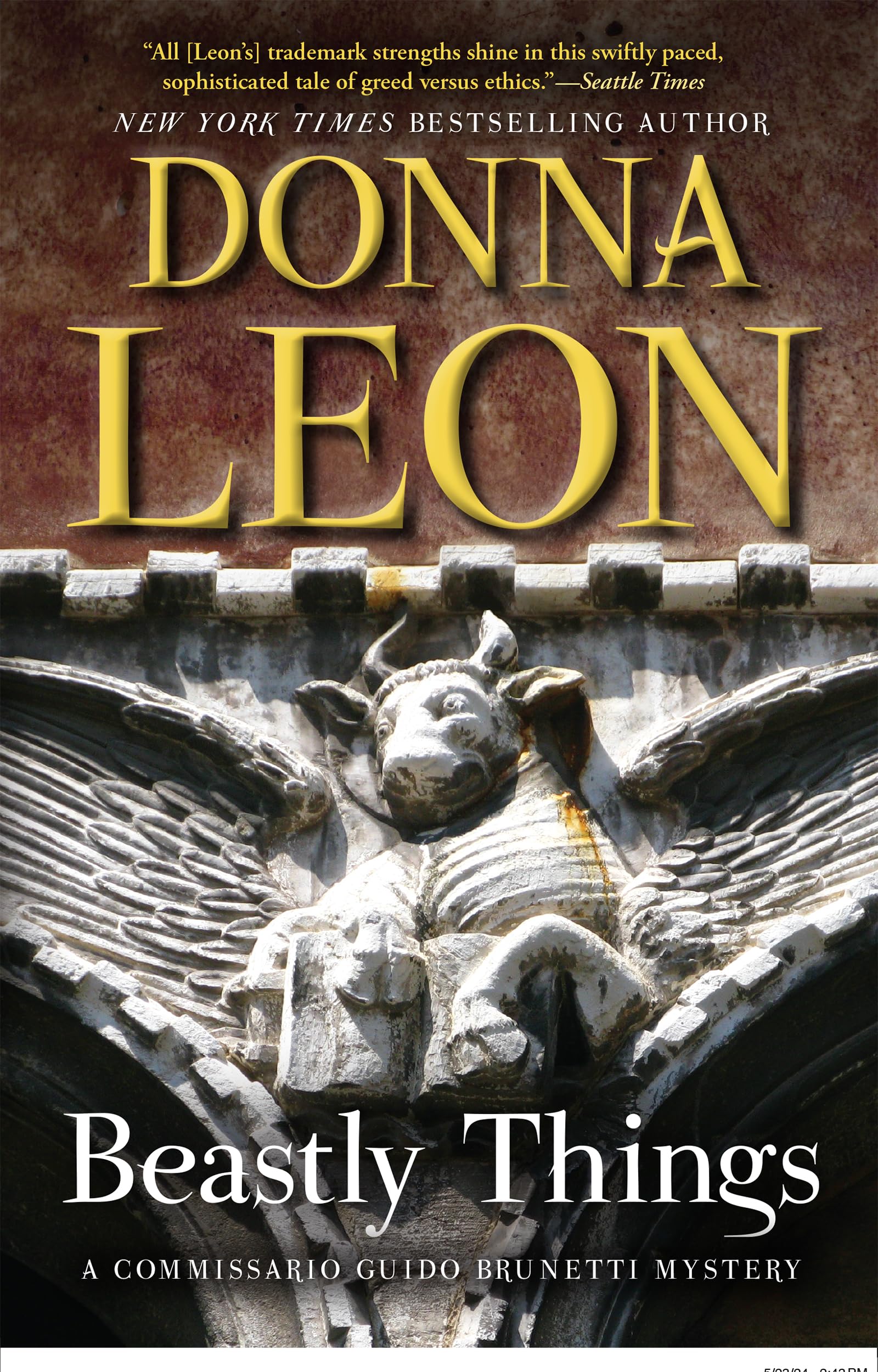 Beastly Things: A Commissario Guido Brunetti Mystery: 21