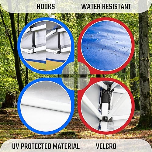 Miniatura 4 de Reemplazo de toldo desplegable con protección UV (120 pulgadas UV) - Breezy and Company