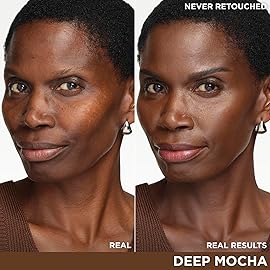 IT Cosmetics CC+ Cream (Deep Mocha) - Natural Full Coverage Foundation With SPF 50+, Color Corrector & Anti-Aging Hydrating Serum, Hyaluronic Acid + Peptides, Lightweight - 1.08 fl oz