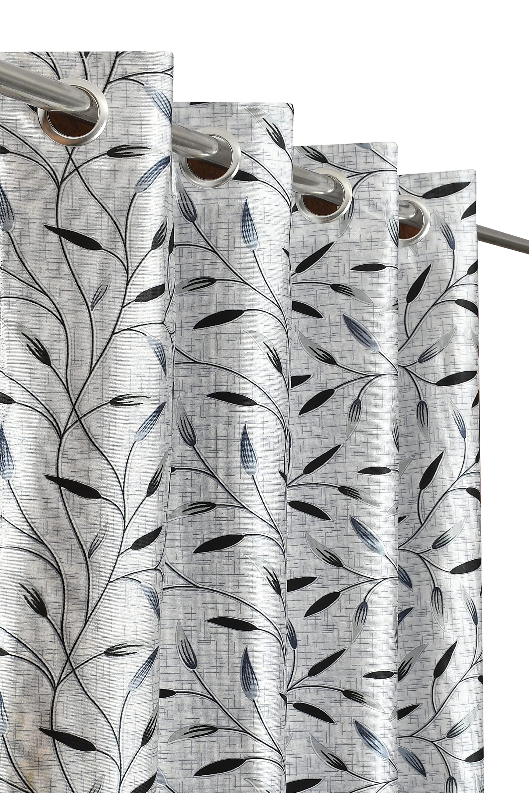 See full amazon price history chart for MANMNABHAV Polyester Fabric Leaves Print Door Curtains,7 Feet, Grey Color, Pack of 2 MANMNABHAV Polyester Fabric Leaves Print Door Curtains,7 Feet, Grey Color, Pack of 2 (B0CQVCRMR2) Amazon Price History, Amazon Price Tracker