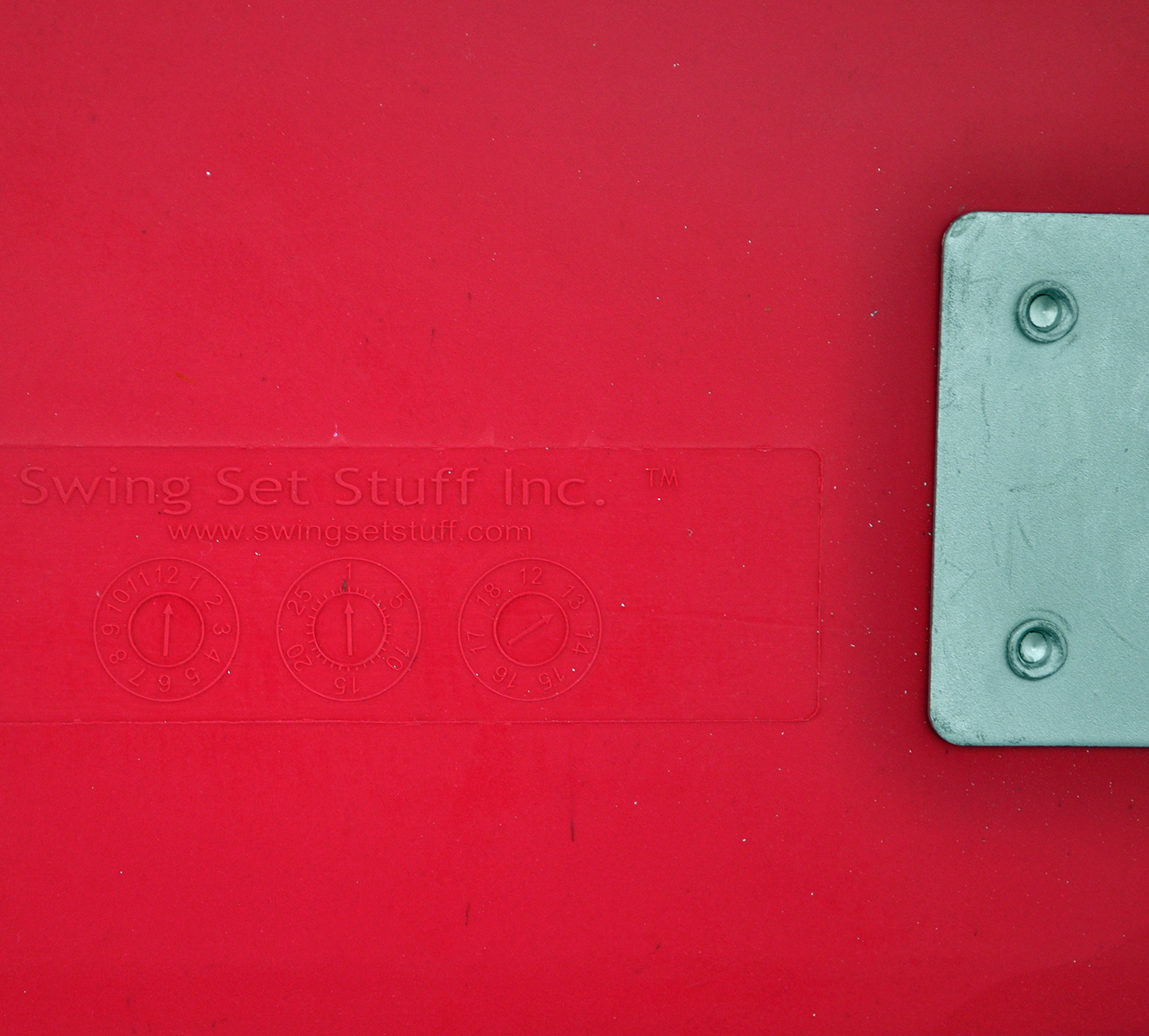 Swing Set Stuff Swing Set Stuff Commercial Rubber Belt Seat with SSS Logo Sticker, Pink