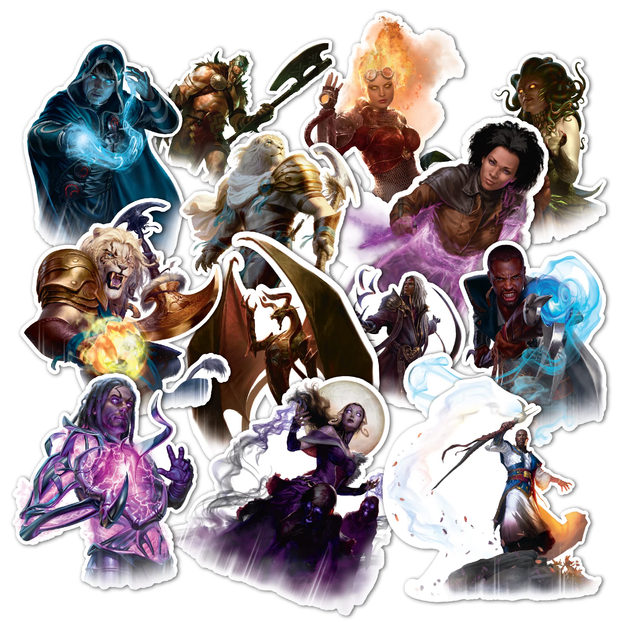 Sticker Magic The Gathering vinyle parfait pour décoration anniversaire et cadeau scrapbooking