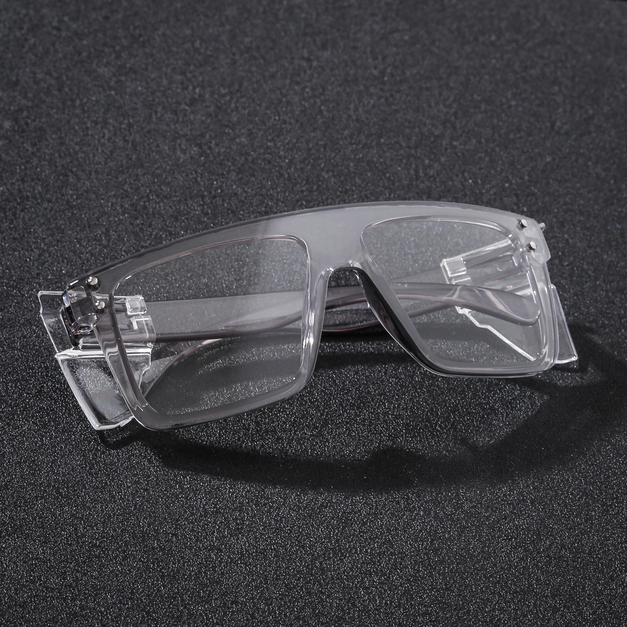 Lunettes de sécurité photochromiques de transition UV400 - Verres gris clair à gris foncé ANSI Z87 - Approuvées contre les chocs