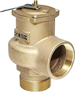 Apollo Valve 14-200 Series Bronze Safety Relief Valve, ASME Steam, 15 psi Set Pressure, 2