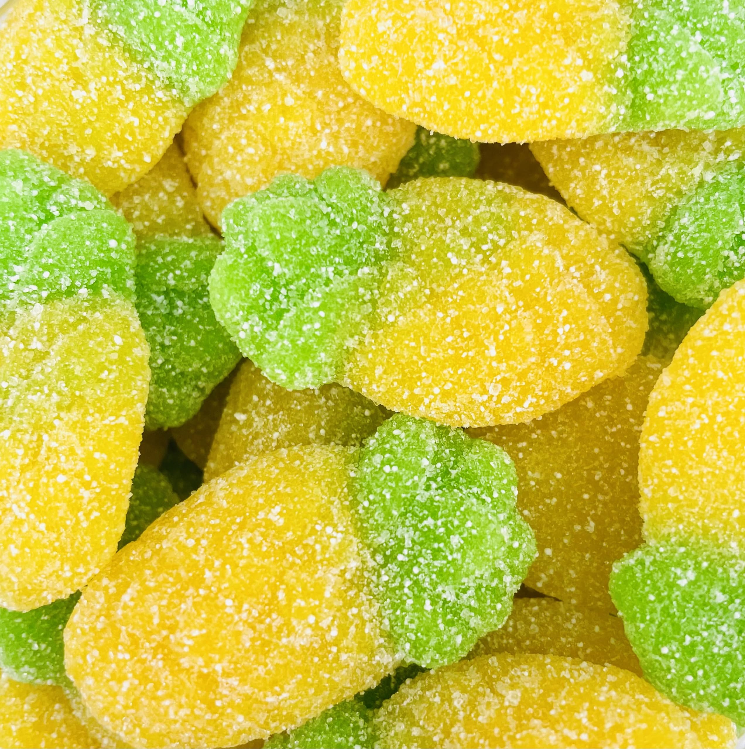 Fizzy Pineapple Sweets 400g Resealable Pouch Pineapple Jelly Candy