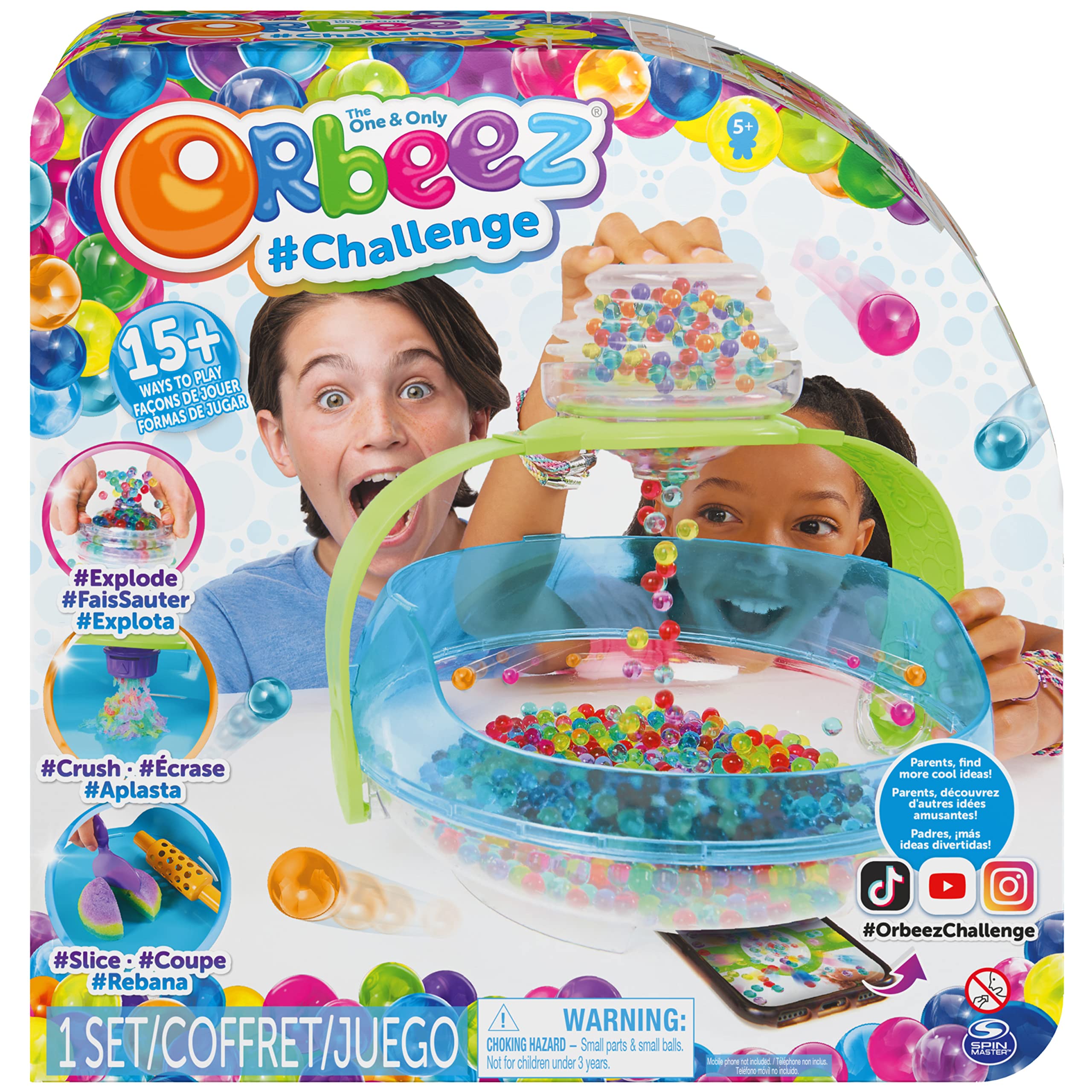 Orbeez Sensation Station, The One and Only, 2000 Non-Toxic Water Beads, Includes 6 Tools and Storage, Sensory Toy for Kids Aged 5 and Up (Packaging May Vary) - 