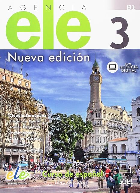 Portada de Agencia ELE 3 libro de clase