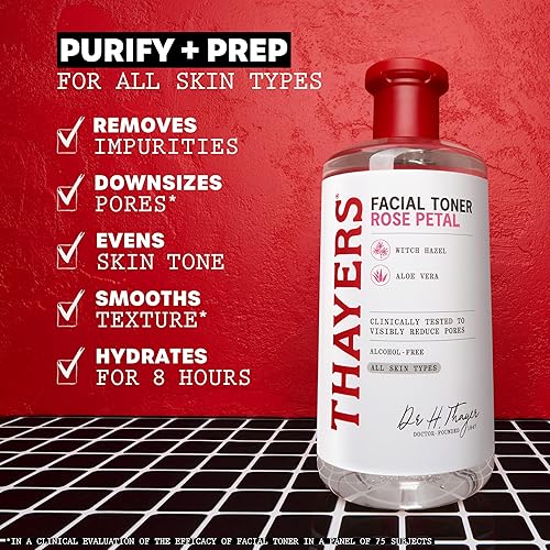 Miniatura 12 de THAYERS - Tónico facial hidratante sin alcohol, lavanda y hamamelis con fórmula de aloe vera, vegano, probado y recomendado por dermatólogos, 12