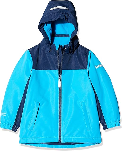 CareTec Girls' Rain Jacket Waterproof and Fleece Lined