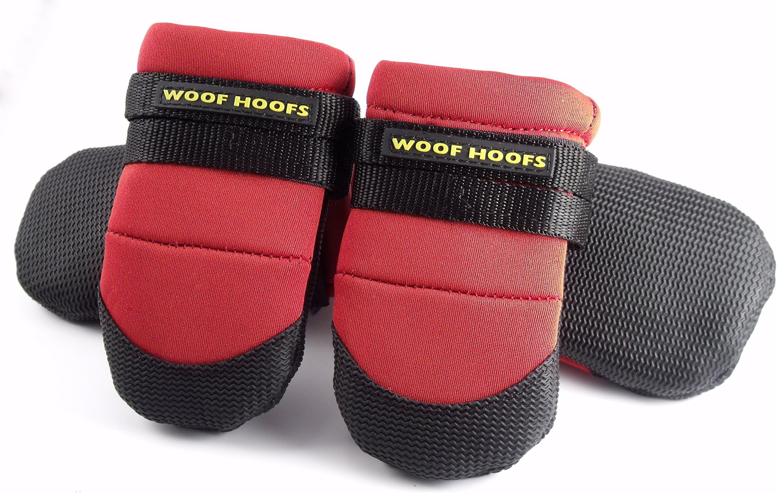 Dog Boots - Red Ranger, XS, (set of four)