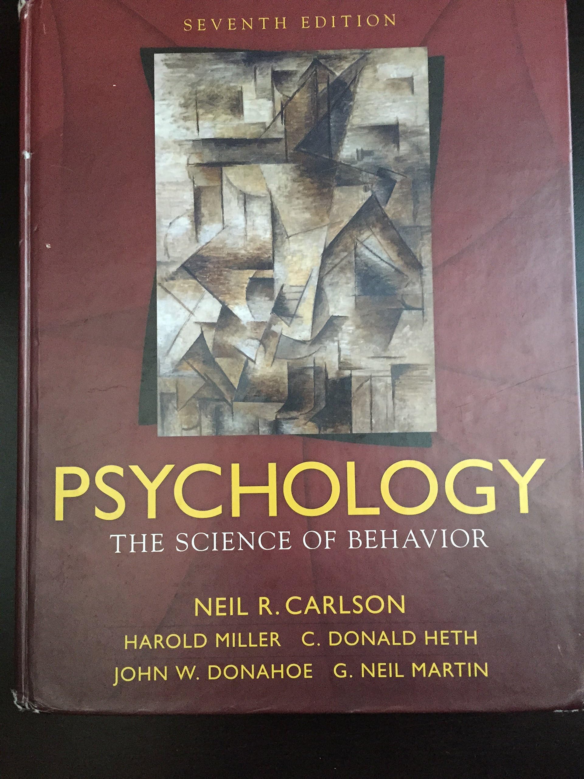 Psychology: The Science of Behavior (7th Edition)