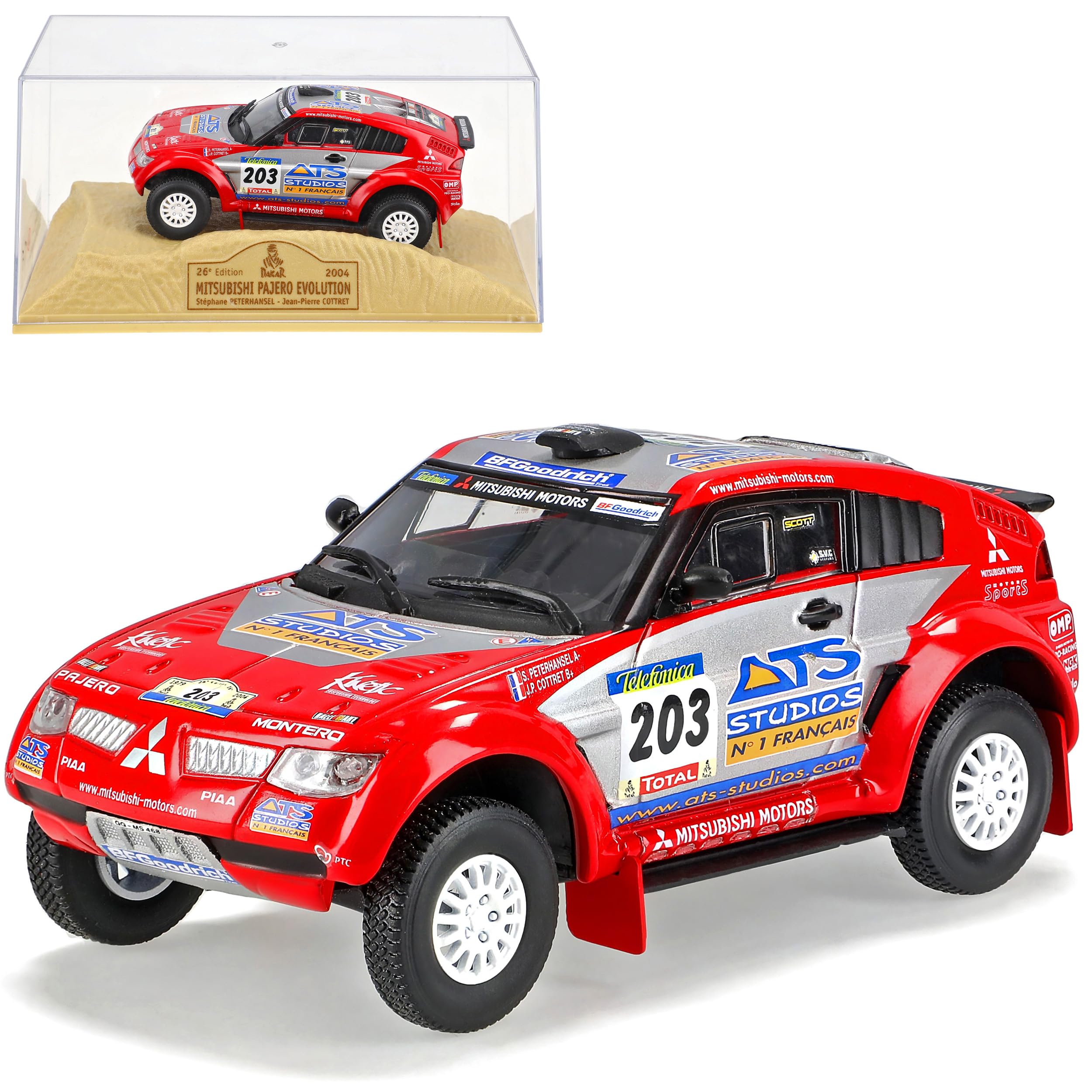 NOREV Mitsubishi Pajero Evo Evolution 2004 26. Ausgabe Paris