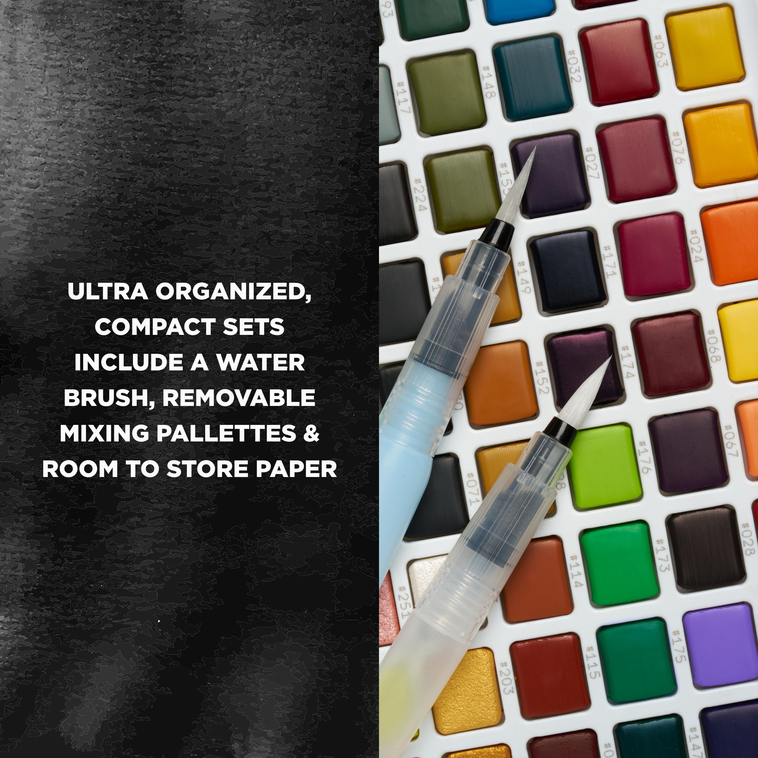 Amazon.com: SAKURA Koi Studio Water Color Paint Set, 96 Cake