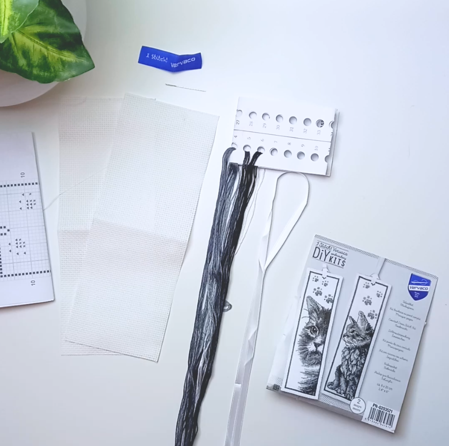 VERVACO Adler Stickpackung – Gezählter Kreuzstich Lesezeichen Set Für Erwachsene & Anfänger