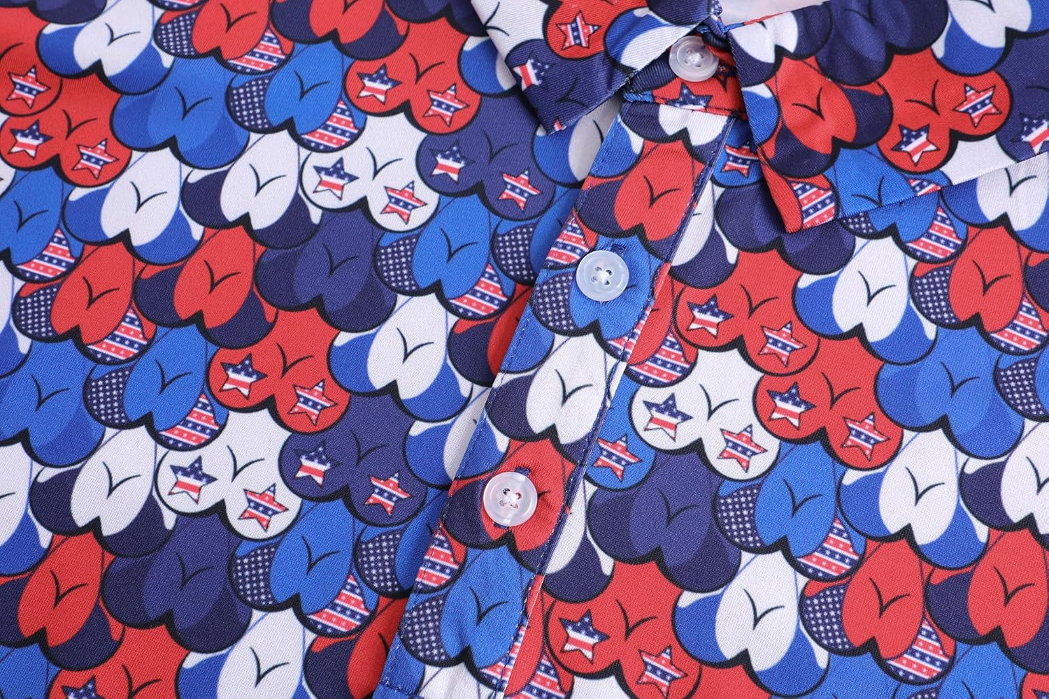 Mens Golf Polo Shirts Short Sleeve Moisture Wicking Dry Fit Performance Casual Funny Golf Polo Shirts for Men - Image 4