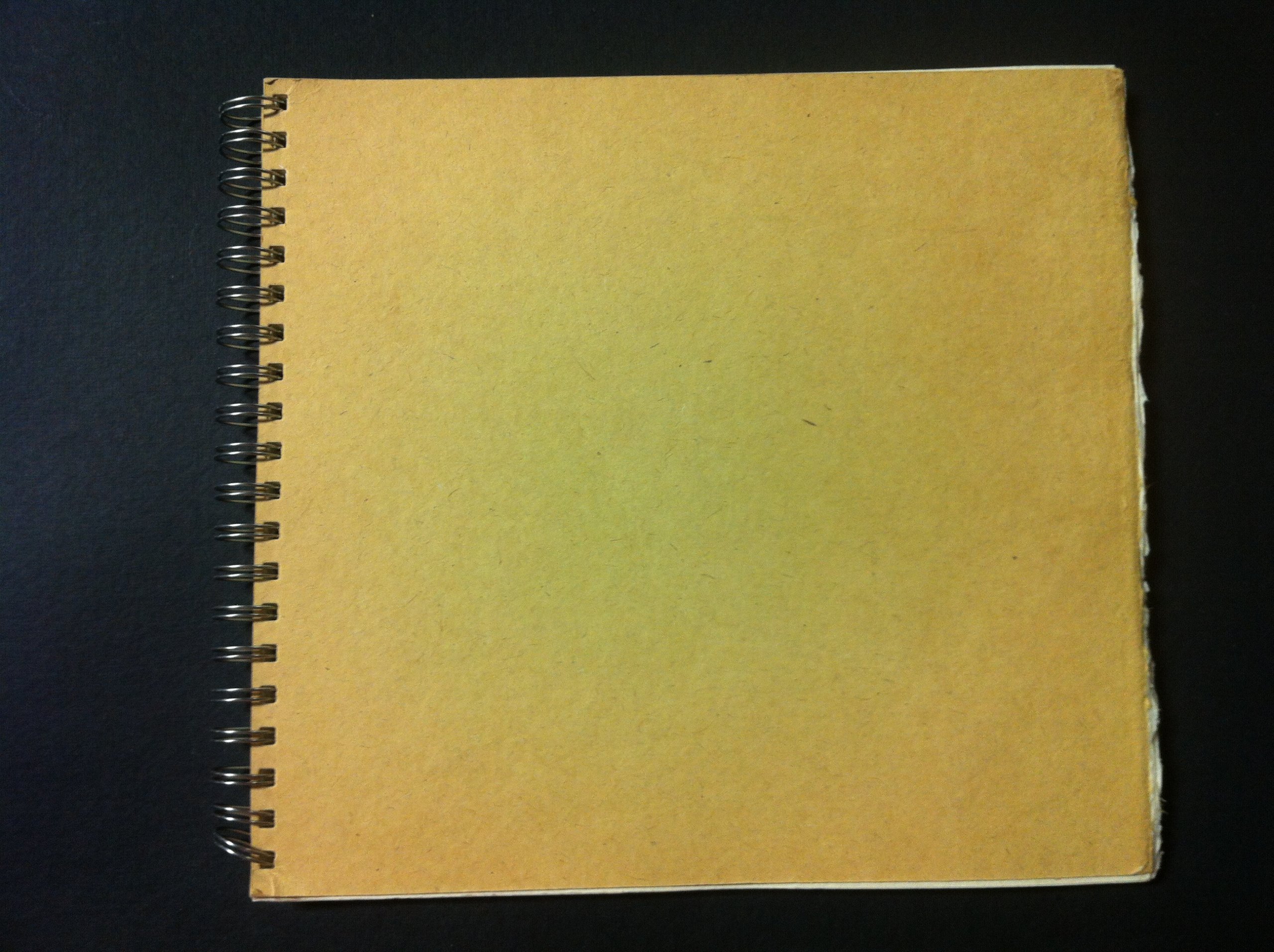 Khadi Paper Wiro Sketch Book W5WR 6" x 8" 210 GSM