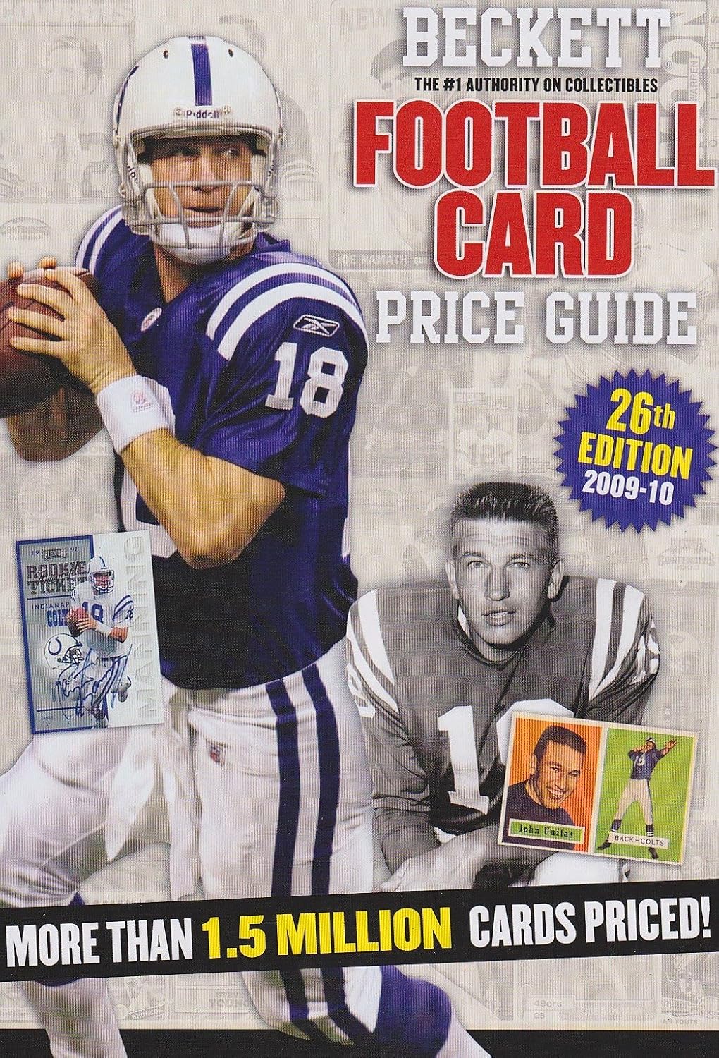 Beckett Football Card Price Guide 200910 9781930692800